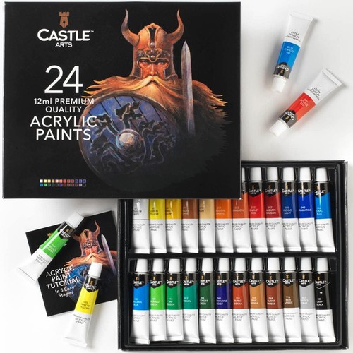 24pc acrylfarbe set für - 24pc,