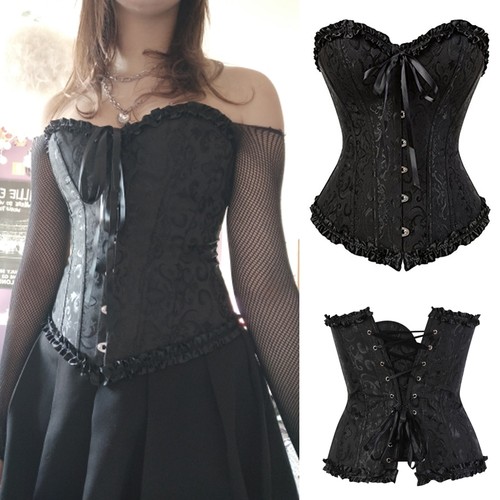 Damen schwarz korsett - damen,