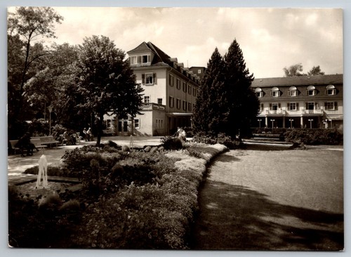 Postkarte bad brambach - bad,