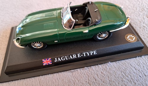 Jaguar type grün oldtimer - grün,