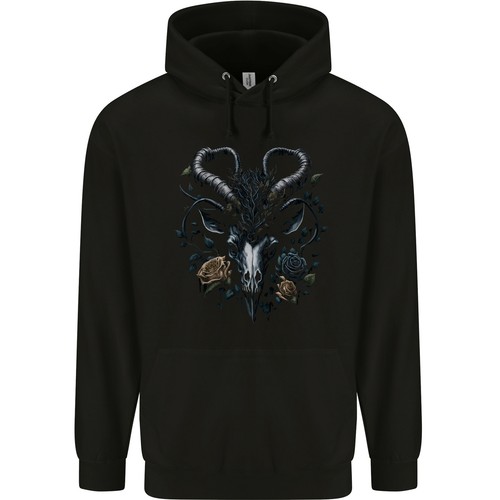 Gothic goat skull mit - a,