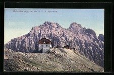 Ansichtskarte Meilerhütte, Berghütte der A. V. S. Bayerland 1913 