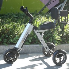 TopMate ESP Elektrischer Mobilitätsscooter 3-rädrig, Faltbar mit Rückenlehne