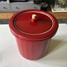 Tupperware Getränkekühler Sektkühler Eiswürfel-Behälter doppelwandig Vorratsdose