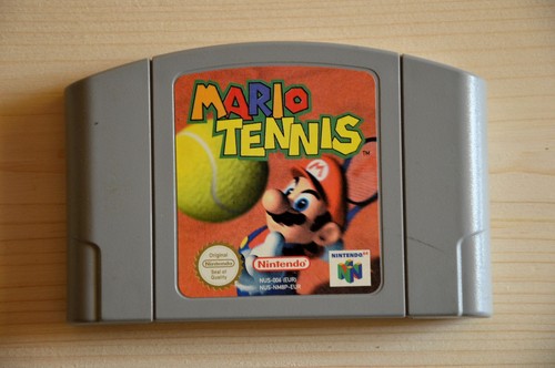 N64 mario tennis für - mario,
