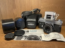 Selten: Fast Mint Canon Flp 38mm F/2.8 Pancake Objektiv & Pellix Kamera &