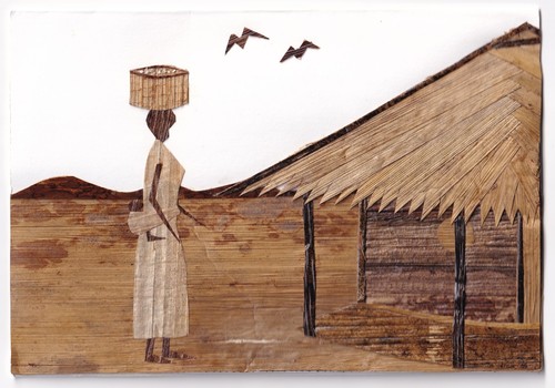 Vintage afrikanische