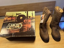 0541 sancho bikerboots - sancho, negro