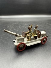 antikes Blechspielzeug Penny Toys Firma Meier Militär 1. Weltkrieg
