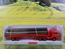 1:87 Wiking 0554 04 Henschel Flachpritschensattelzug OVP / G01