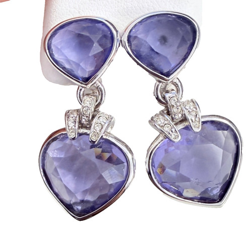Swarovski lange ohrclips clips - lange,