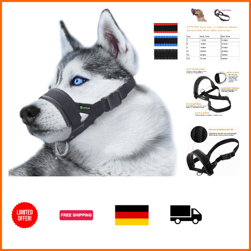 Maulkorb für hunde schwarz - für,
