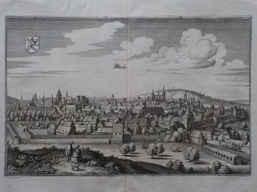 Alzey kupferstich von - alzey.,