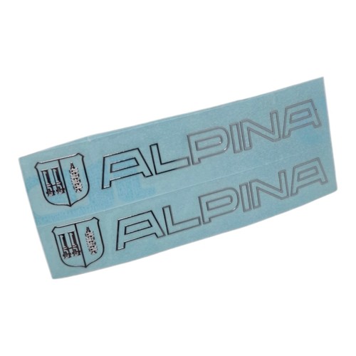Alpina logo emblem - alpina, 2x