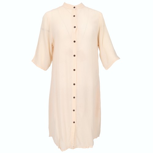 Boho hemdkleid lange viskose - boho,