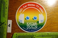 Alter Aufkleber HiFi Video