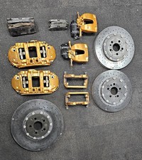 Mercedes AMG Carbon Ceramic Bremssattel Bremsscheibe satz ohne Scheibe vorne Rec