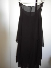 Damen Seidenkleid Gr 36 Karl