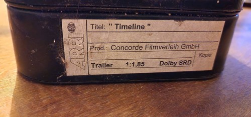Kino trailer 35mm zelluloid - kino,