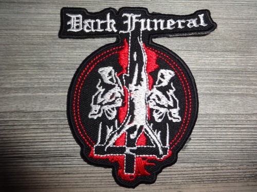 Dark funeral patch shape - dark,
