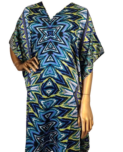 Damen kaftan sommerkleid - kaftan,