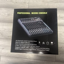 Audio Mixer, 10-Kanal