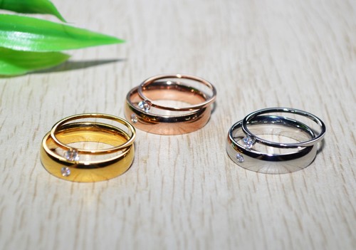 Ring set teilig strass - ring,