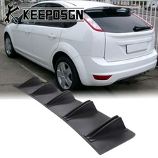 Für Ford Focus st MK2 MK3 Heckdiffusor Stoßstange Lippe Splitter Einsatz Schwarz