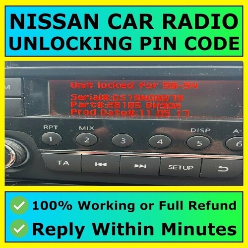 Nissan radio code - radio, |