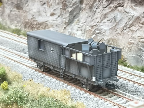Dc ac militär - 1/87, h0