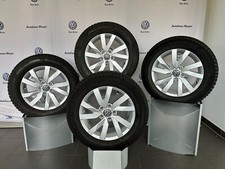 Original VW "Aragon" Alu 16 Zoll Winterkomplettradsatz für Passat 3G B8
