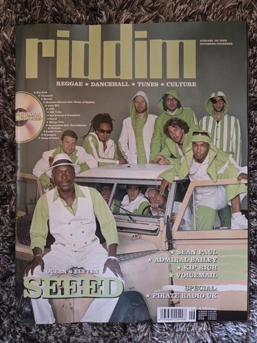 Riddim magazin seeed - magazin, nr.