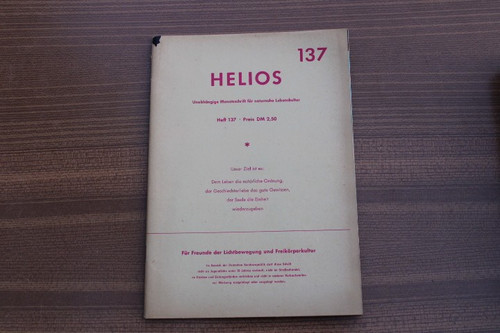 Helios sonnenstrahl heft - heft, nr