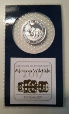 1/4 OZ Silber African Wildlife