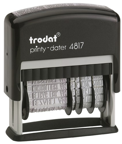 Trodat wortbandstempel printy - trodat,