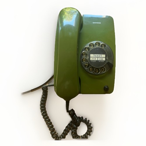 Wählscheiben telefon grün - telefon,