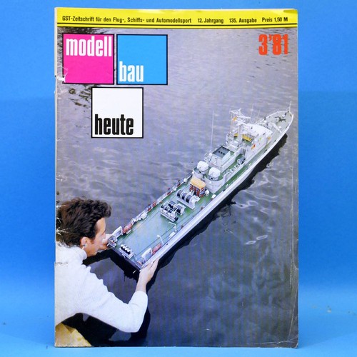 Modellbau heute 1981 gst ddr - 3,