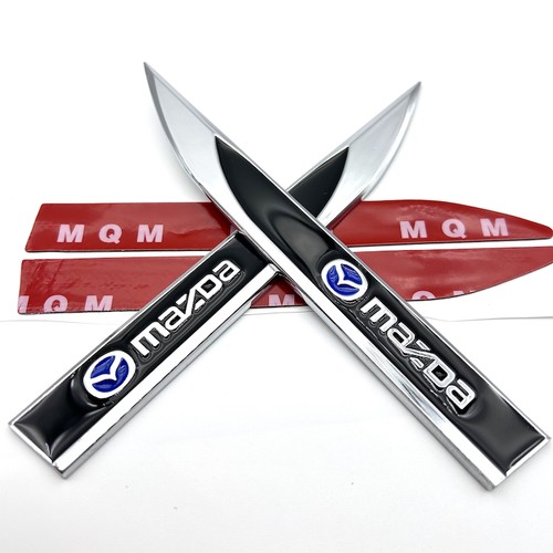 2stk für mazda logo silber - 2stk,