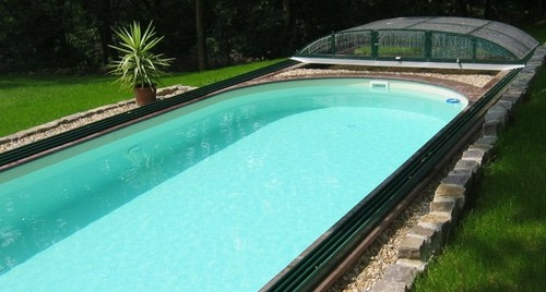Pool set oval - oval, folie