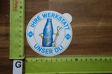 Alter Aufkleber Tankstelle