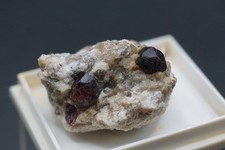 Pyrop-Granat ca. 2,9 cm | FO: Bora, Schweden | seltene Systematik | #R326