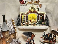 Weihnachtsdorf Winterdorf Beleuchtet