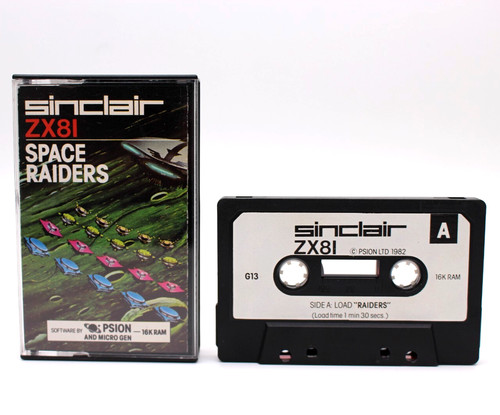 Sinclair zx81 space raiders - sinclair,