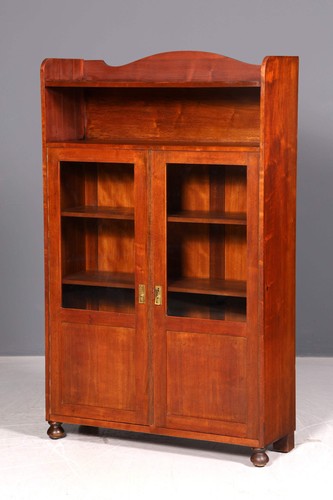 Jugendstil vitrine eiche - jugendstil,