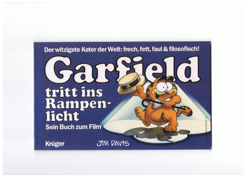 Garfield tritt ins rampenlicht - tritt,