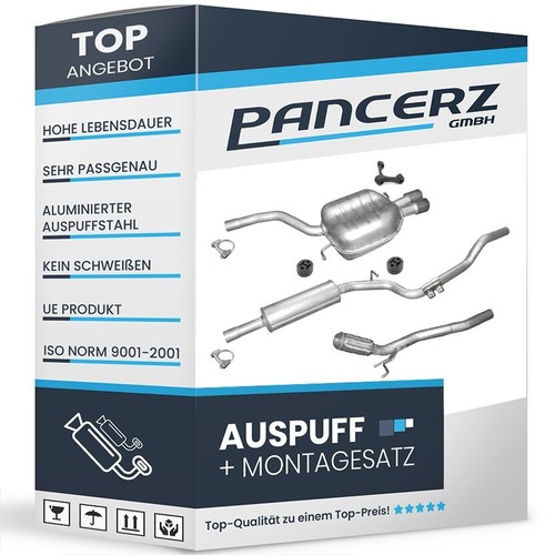 Auspuffanlage für passat - auspuffanlage, vw