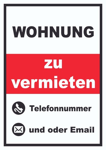 Wohnung vermieten hochkant - vermieten,
