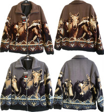 DAMEN FRAUEN DOPPEL FLEECE