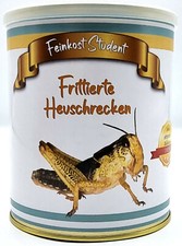 Frittierte Heuschrecken aus