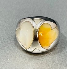 Perlmutt Ring Sterlingsilber